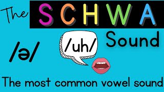 The Schwa Sound The most common vowel sound [upl. by Radley]