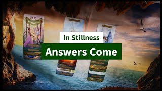 In Stillness Answers Come 10 12 24 Daily Tarot Reading [upl. by Arras]