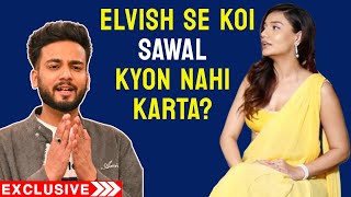 Elvish Yadav Se Koi Sawal Kyon Nahi Karta Divya Agarwal Ka Shocking Comment  Exclusive [upl. by Caniff246]