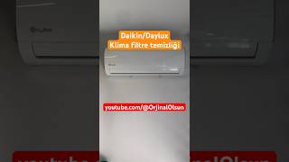 Daikin Daylux klima filtre temizliği temizlik diy klima airconditioner airconditioningservice [upl. by Felder]