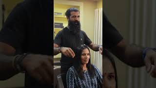 Manis family salon amp makeover studio TrivandrumPls Contact 7994789500youtube shorts shots [upl. by Omik]