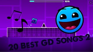 20 Best Geometry Dash Songs 2 [upl. by Sclater378]