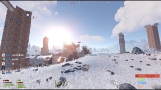 THE CRAZIEST RAID IVE EVER EXPERIENCED ON OFFICIAL RUST 10vs80 [upl. by Anilys]