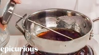 How to Caramelize Sugar  Epicurious [upl. by Sasnett]