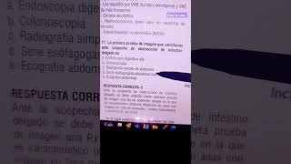 Pregunta sobre obstrucción intestinal [upl. by Ahtivak]