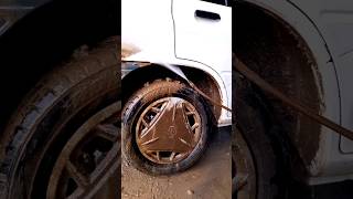 SUPER MUDDY 😵😎 detailing carwash asmr shorts [upl. by Eilarol301]