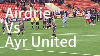 Ayr return to winning ways Airdrie vs Ayr United [upl. by Nealson]