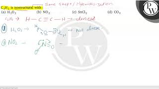 \ \mathrmC2 \mathrmH2 \ is isostructural with  \ \mat [upl. by Austine857]