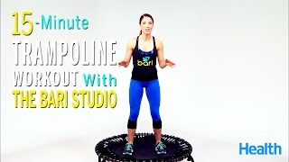 15Minute Trampoline Workout  FollowAlong Fitness  Health [upl. by Onaicram]