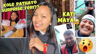 SURPRISE Mathi SURPRISE😱GIFT Mathi GIFTS😭🎁Daily Vlog Suru [upl. by Dalston]