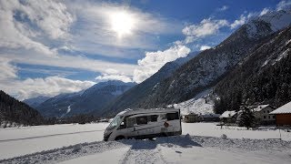 Valle dAosta in camper tra neve sci e natura [upl. by Nomla]