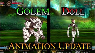 Golem and Doll Animation Update FGO [upl. by Nallac]