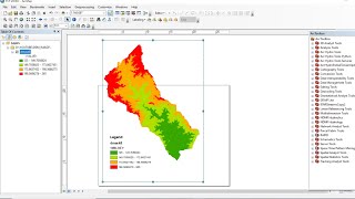 ArcMap Layout amp Page set up Easiest process  ArcMap 108  Understanding RS amp GIS  Practical [upl. by Enamrej705]