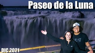 Cataratas del Iguazú bajo la luz de la Luna  Iguazú  Argentina Argentina Iguazu 4K [upl. by Jonathon]