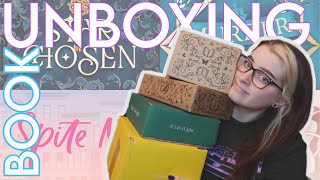 First 2024 book unboxing SUBSCRIPTION BOX OPENING  January 2024 Book Haul [upl. by Zoe]