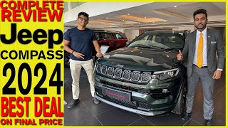 Jeep Compass 2024  Complete Review  Test Drive  The Motoring Gossip [upl. by Erl]