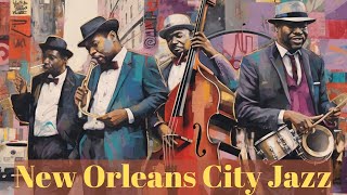 New Orleans City Jazz Trumpet Jazz Big Band Jazz [upl. by Lapham]