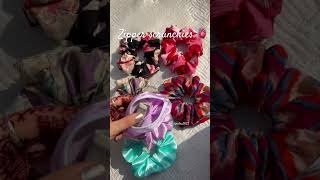 Try our zipper scrunchies now  shortvideo shorts short ytshort yt ytshorts [upl. by An]