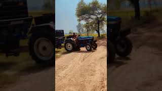 Farmtrac 60 power farming farmequipment newholland3630 jattlife tractor farmer [upl. by Elfreda]