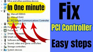 PCI memory controller driver missing in Windows [upl. by Wolram438]