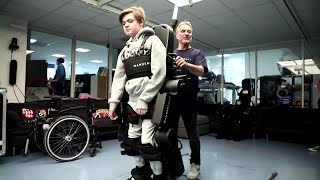 FDA clears exoskeleton for stroke rehabilitation [upl. by Robinett]