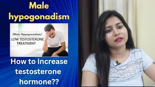 Male hypogonadism  Low testosterone level  High LH amp FSH symptomscauses amp homeopathic medicines [upl. by Brant293]