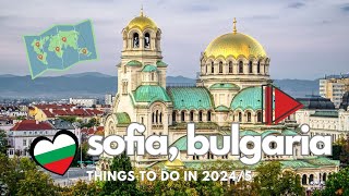 Top things to do in Sofia Bulgaria in 20245 [upl. by Htebazil]