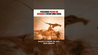 POSEIDON PULOU NO OCEANO E CRIOU UMA ONDA shorts [upl. by Clemmy]