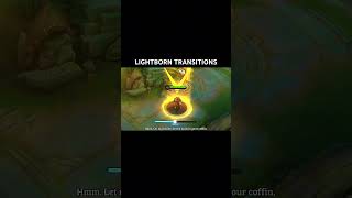 Lightborn Transitions mlbb mobilelegendsbangbang MLBBCreatorPrize [upl. by Jessabell337]