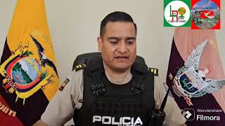 COMANDANTE DE POLICÍA DEL CANTON QUININDE INFORMA DE LA LABOR REALIZADA [upl. by Halac]