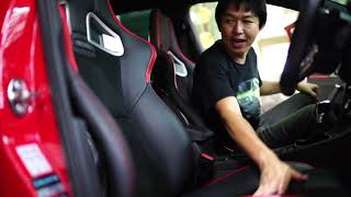 รีวิวรถ VOLK GOLF MK 7 ติดตั้ง เบาะ RECARO SPX AVANT CL210 [upl. by Fowler]