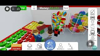 playing grocery store empire in roblox [upl. by Trow]