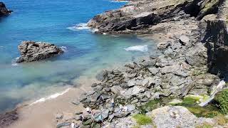 Tintagel coast Cornwall 27th July 2024 [upl. by Nakhsa]