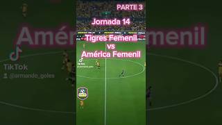 Parte 3  Liga MX Femenil  AP24  J14  UANL 01 AME futbol ligamxfemenil tigresfem americafem [upl. by Elehcor]