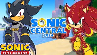 DC X Sonic Collab Coming to Sonic Speed Simulator  Sonic Central 2024 Predictions Roblox [upl. by Twyla]