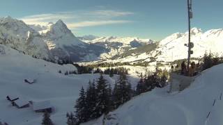 Schlittelspass mit SigisMovie Abfahrt Grosse Scheidegg bis Schwarzwaldalp [upl. by Pesek]