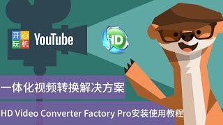 HD Video Converter Factory Pro安装使用教程 [upl. by Kenna632]