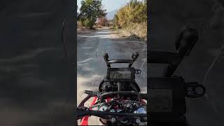 Antik kentte motosiklet sürerken vahşi köpek saldırısı D crf250rally motorcycle motovlog [upl. by Cailean]