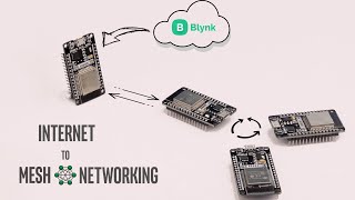 Internet to Mesh Networking Home Automation Project using Blynk amp Painlessmesh [upl. by Salis436]