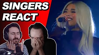 Singers React to Pentatonix  Amazing Grace Live  Reaction [upl. by Yannodrahc997]