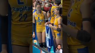 volleyball sports volley pvlinvitationalconference fypシ゚viral leilacruz pvl fypage funny [upl. by Burnard]