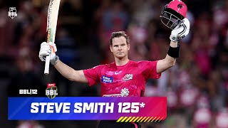 Massive Steve Smith BBL Century  125 From 66  BBL12 [upl. by Menon893]