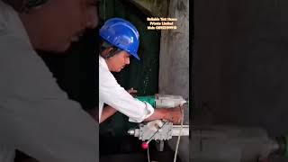 Concrete Core Cutting A House Of Soil Cement Building Road Water Food Testing Laboratorytrending [upl. by Allerbag626]