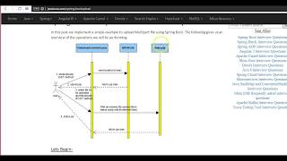 Spring Boot  Multipart File Upload Simple Example [upl. by Noell588]