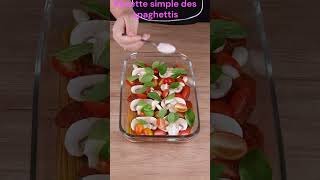 Recette simples des spaghettis recettefacile cuisine recetterapide food [upl. by Cost814]