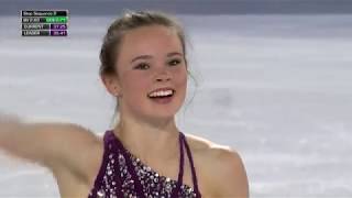 Mariah BELL Short Program 2018 Skate Canada [upl. by Akahs]