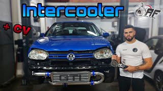 INTERCOOLER MAXPEEDINGRODS GOLF IV GTI  AF CHIPTUNING [upl. by Sara-Ann346]