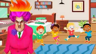 Children Are True At Heart 🥴  These Kids Make Me Nervous😡 scaryteacher3dgame [upl. by Arda]