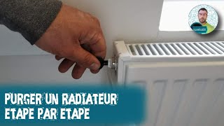 Comment syprendre pour purger un radiateur de chauffage centralÉtape par étape pour éliminer lair [upl. by Halyak]