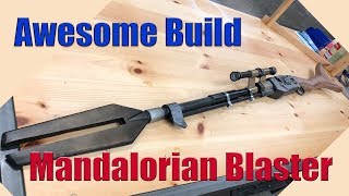 The Mandalorian Blaster  Awesome Build [upl. by Amoihc]